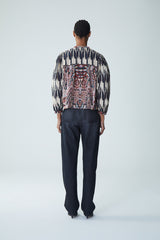 Blouse Junin Celia Blou Sand-Melange