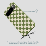 Forest Floor Matcha Check Google Pixel 10 Pro XL Case