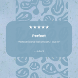 Powder Blue Melting Faces iPhone 6/6s/7/8/SE Case