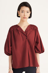Blouse Dalen Terracotta