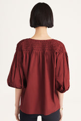 Blouse Dalen Terracotta