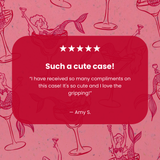 Bubblegum Pink Mermaid Cocktail iPhone XR Case