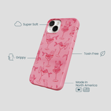 Bubblegum Pink Mermaid Cocktail iPhone 13 Mini Case