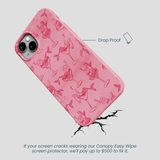 Bubblegum Pink Mermaid Cocktail iPhone 15 Plus Case