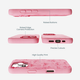 Bubblegum Pink Mermaid Cocktail iPhone 16 Pro Max Case