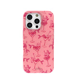 Bubblegum Pink Mermaid Cocktail iPhone 16 Pro Case