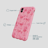 Bubblegum Pink Mermaid Cocktail iPhone XR Case
