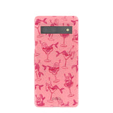 Bubblegum Pink Mermaid Cocktail Google Pixel 7a Case