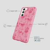 Bubblegum Pink Mermaid Cocktail Samsung Galaxy S22 Case