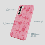 Bubblegum Pink Mermaid Cocktail Samsung Galaxy S24+(Plus) Case