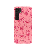 Bubblegum Pink Mermaid Cocktail Samsung Galaxy S25 Case