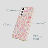 Seashell Mermaid Dreams Samsung Galaxy S22 Case