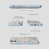 Powder Blue Mermaid Finds iPhone 12 Mini Case