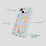 Powder Blue Mermaid Finds iPhone 13 Mini Case