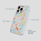Powder Blue Mermaid Finds iPhone 13 Pro Case