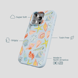 Powder Blue Mermaid Finds iPhone 16 Pro Case