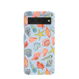 Powder Blue Mermaid Finds Google Pixel 8 Case