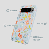 Powder Blue Mermaid Finds Google Pixel 9 Pro XL Case