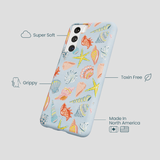 Powder Blue Mermaid Finds Samsung Galaxy S21 Case