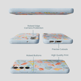 Powder Blue Mermaid Finds Samsung Galaxy S23+(Plus) Case