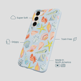 Powder Blue Mermaid Finds Samsung Galaxy S23+(Plus) Case