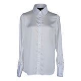 Elegance Silk Blouse in White – Luxurious Women’s Top