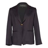 Luxe Charcoal Blazer – Women’s Tailored Office Jacket