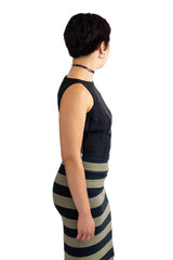 Zipped TENCEL™ Crop Top