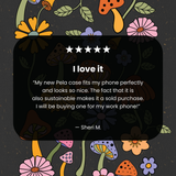 Black Midnight Shrooms Google Pixel 6 Case