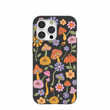 Black Midnight Shrooms iPhone 15 Pro Max Case