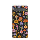 Black Midnight Shrooms Google Pixel 6a Case