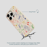 Seashell Midnight Toast iPhone 15 Pro Case