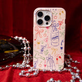 Seashell Midnight Toast iPhone 16 Plus Case