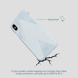 Powder Blue Minga Classic iPhone XR Case