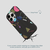 Black Minga Party iPhone 14 Pro Case
