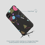 Black Minga Party iPhone XR Case