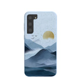 Powder Blue Misty Mountains Samsung Galaxy S23+(Plus) Case