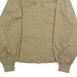 TED BAKER Womens Coach Jacket Green L