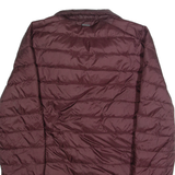 MICHAEL KORS Mens Puffer Jacket Maroon Nylon M