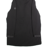 MICHAEL KORS Womens Parka Coat Black Hooded M