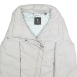TED BAKER Womens Puffer Jacket Grey L