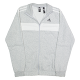 ADIDAS Mens Jacket Grey M
