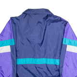 VICTORY TEAM Mens Track Jacket Purple Nylon XL