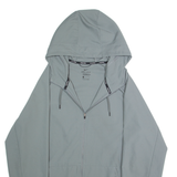NIKE Mens Jacket Grey Hooded L