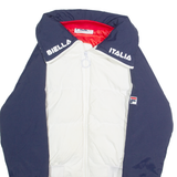 FILA Womens Puffer Jacket White XS