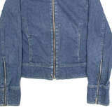 LA STRADA Womens Denim Jacket Blue M