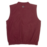 ADIDAS Mens Sweatshirt Maroon V-Neck M