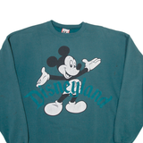DISNEY Mickey Mouse Mens Sweatshirt Green ONE SIZE
