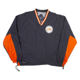 HOLLOWAY Mens Sweatshirt Black V-Neck L