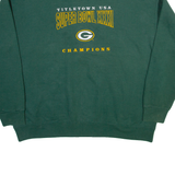 LEE Green Bay Packers Mens Sweatshirt Green USA 2XL